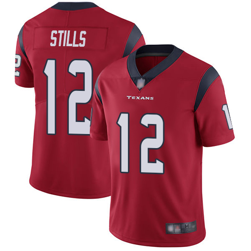 Personalized Texans #12 Kenny Stills Red Alternate Men’s Stitched Football Untouchable Limited Jersey