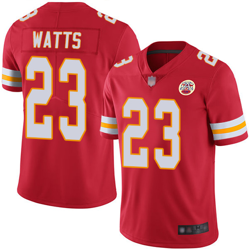 Personalized Chiefs #23 Armani Watts Red Team Color Men’s Stitched Football Untouchable Limited Jersey