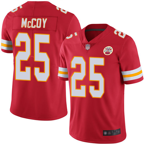 Personalized Chiefs #25 LeSean McCoy Red Team Color Men’s Stitched Football Untouchable Limited Jersey