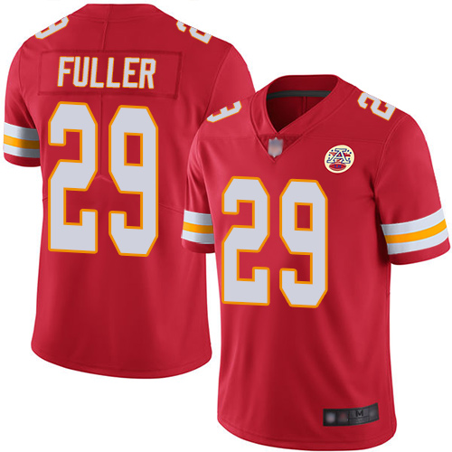 Personalized Chiefs #29 Kendall Fuller Red Team Color Men’s Stitched Football Untouchable Limited Jersey