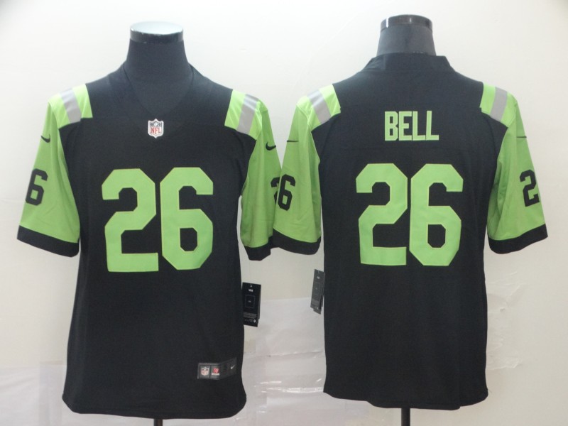Personalized Jets 26 Le’Veon Bell Black City Edition Untouchable Limited Jersey