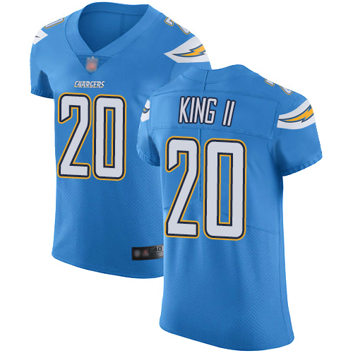Personalized Chargers #20 Desmond King II Electric Blue Alternate Men’s Stitched Football Untouchable Elite Jersey