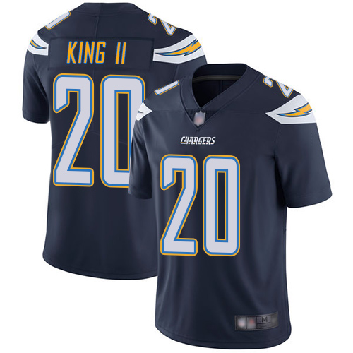 Personalized Chargers #20 Desmond King II Navy Blue Team Color Youth Stitched Football Untouchable Limited Jersey