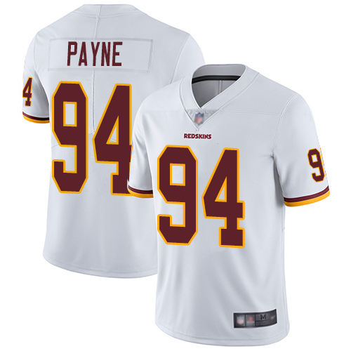 Personalized Redskins #94 Da’Ron Payne White Men’s Stitched Football Untouchable Limited Jersey