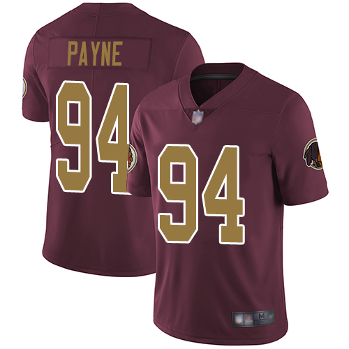 Personalized Redskins #94 Da’Ron Payne Burgundy Red Alternate Men’s Stitched Football Untouchable Limited Jersey