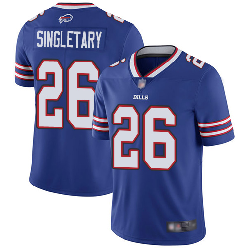Personalized Bills #26 Devin Singletary Royal Blue Team Color Men’s Stitched Football Untouchable Limited Jersey