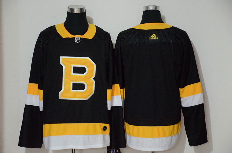 Personalized Bruins Blank Black Jersey