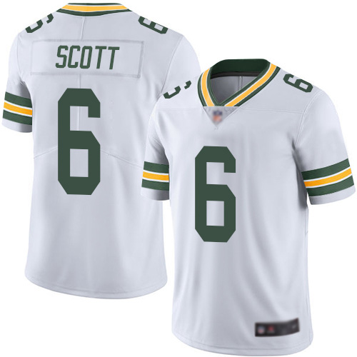 Personalized Packers #6 JK Scott White Men’s Stitched Football Untouchable Limited Jersey
