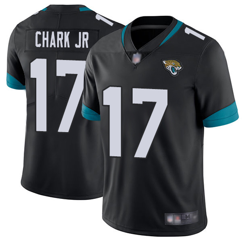 Personalized Jaguars #17 DJ Chark Jr Black Team Color Youth Stitched Football Untouchable Limited Jersey