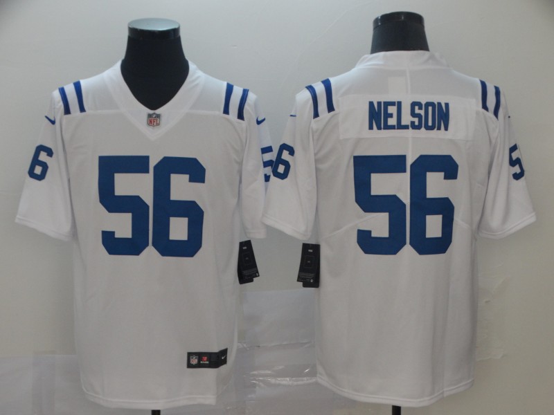Personalized Colts 56 Quenton Nelson White Untouchable Limited Jersey
