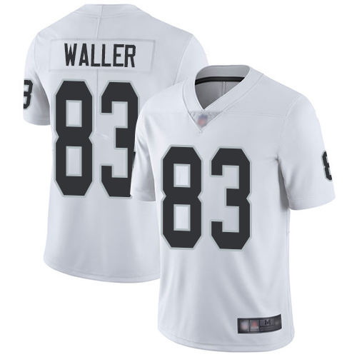 Personalized Raiders #83 Darren Waller White Youth Stitched Football Untouchable Limited Jersey