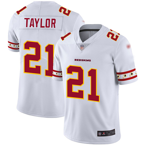 Personalized Redskins #21 Sean Taylor White Men’s Stitched Football Limited Team Logo Fashion Jersey