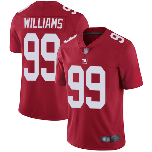 Personalized Giants #99 Leonard Williams Red Alternate Men’s Stitched Football Untouchable Limited Jersey