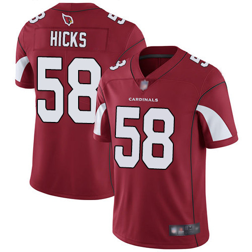 Personalized Cardinals #58 Jordan Hicks Red Team Color Men’s Stitched Football Untouchable Limited Jersey
