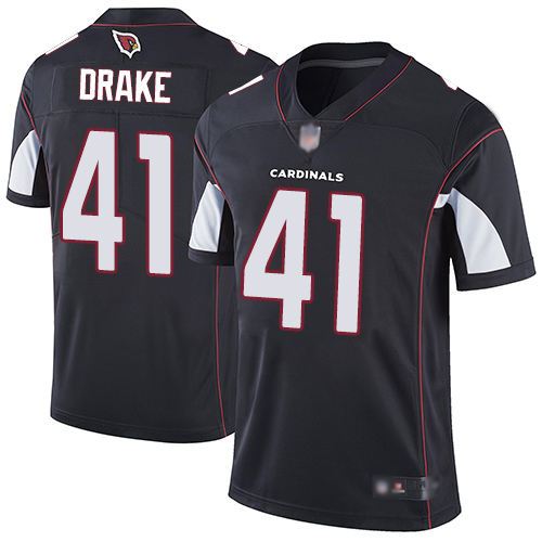 Personalized Cardinals #41 Kenyan Drake Black Alternate Men’s Stitched Football Untouchable Limited Jersey