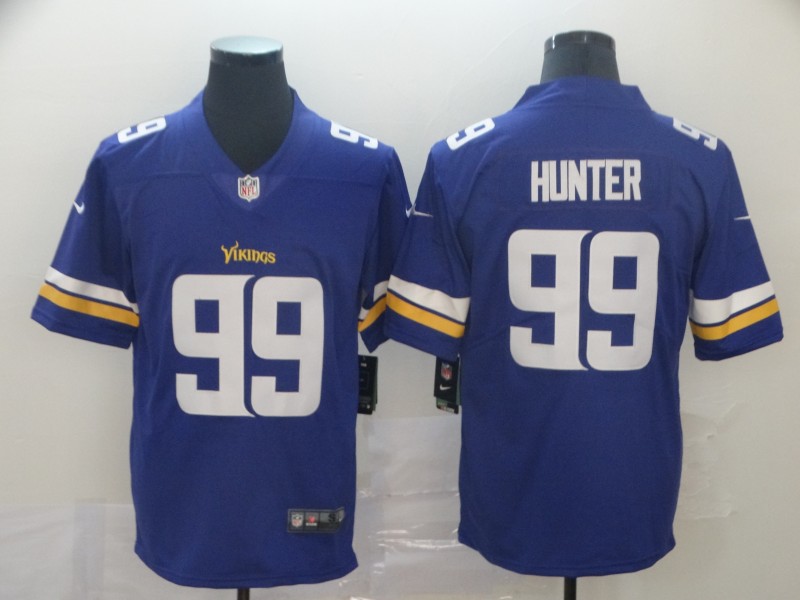 Personalized Vikings 99 Danielle Hunter Purple Untouchable Limited Jersey