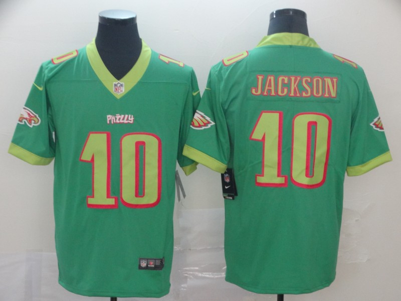 Personalized Eagles 10 DeSean Jackson Green City Edition Untouchable Limited Jersey