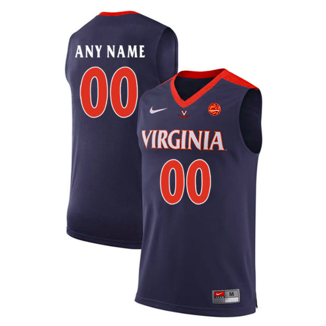 Personalizedize Men’s Virginia Cavaliers College Basketball Jersey