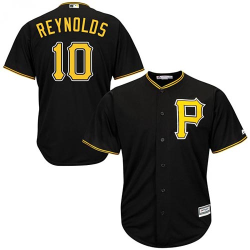 Personalized Pittsburgh Pirates #10 Bryan Reynolds Black Jersey