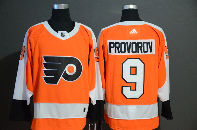 Personalized Flyers 9 Ivan Provorov Orange Jersey