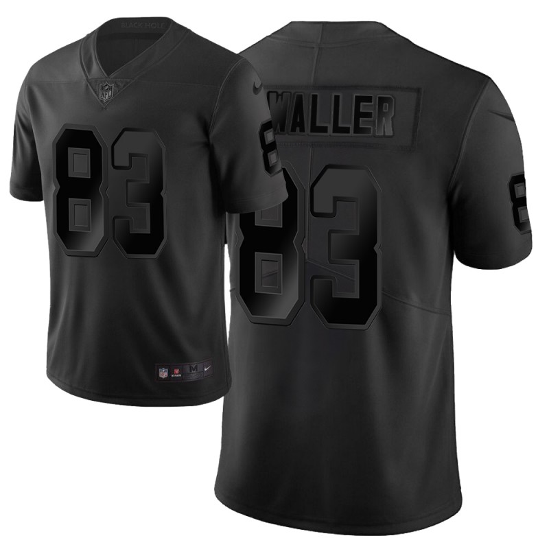Personalized Raiders 83 Darren Waller Black City Edition Untouchable Limited Jersey