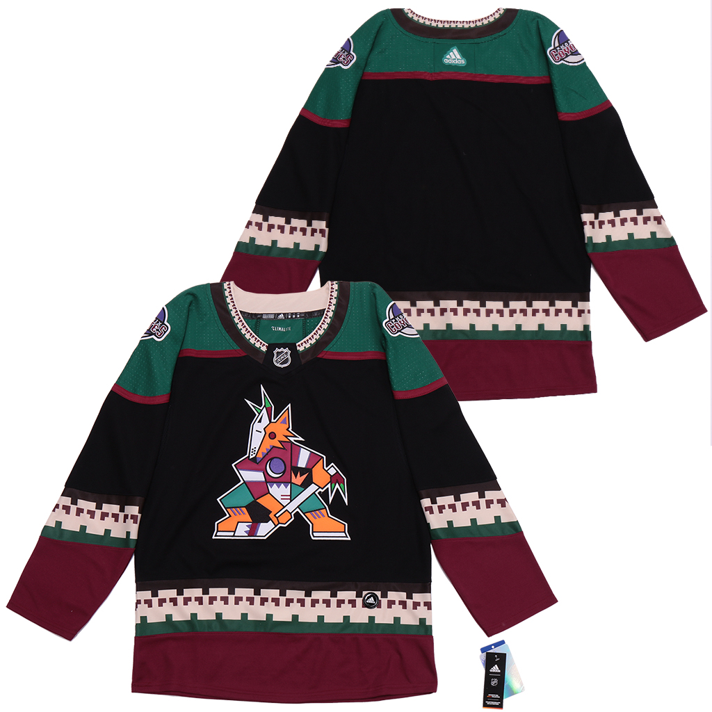 Personalized Coyotes Blank Black Jersey