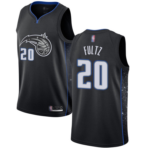 Personalized Magic #20 Markelle Fultz Black Basketball Swingman City Edition 2018 19 Jersey