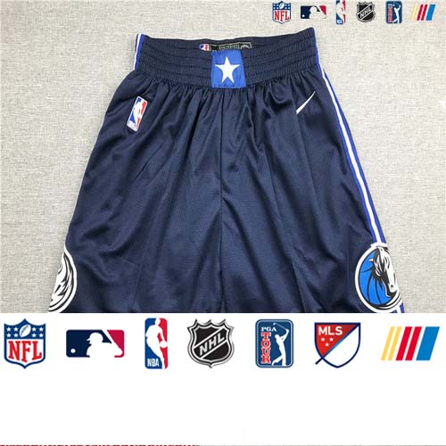 Personalized Mavericks Navy Shorts