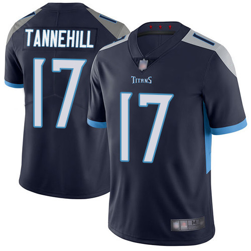 Personalized Titans #17 Ryan Tannehil Navy Blue Team Color Youth Stitched Football Untouchable Limited Jersey