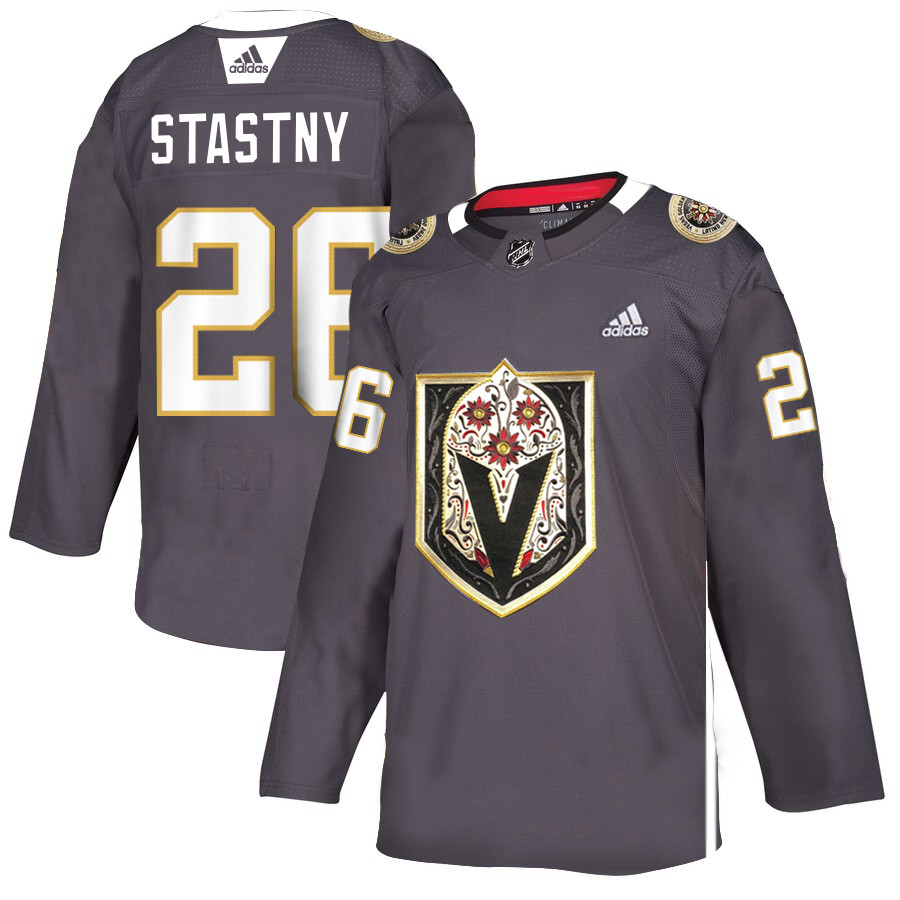 Personalized Vegas Golden Knights 26 Paul Stastny Gray Dia De Los Muertos Jersey