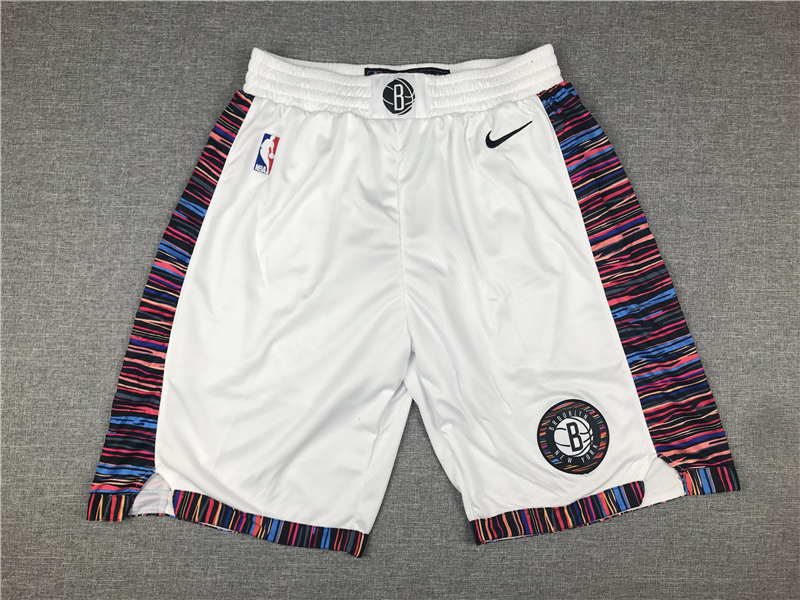 Personalized Nets White City Edition Swingman Shorts