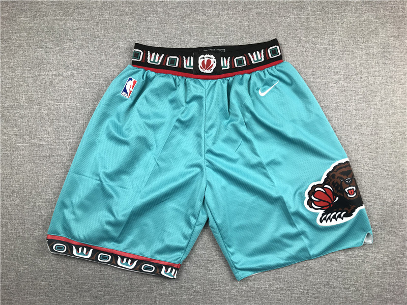 Personalized Grizzlies Green Swingman Shorts