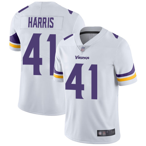 Personalized Vikings #41 Anthony Harris White Men’s Stitched Football Untouchable Limited Jersey