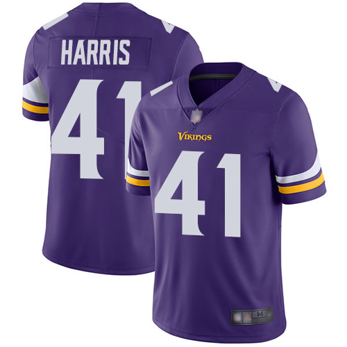 Personalized Vikings #41 Anthony Harris Purple Team Color Men’s Stitched Football Untouchable Limited Jersey