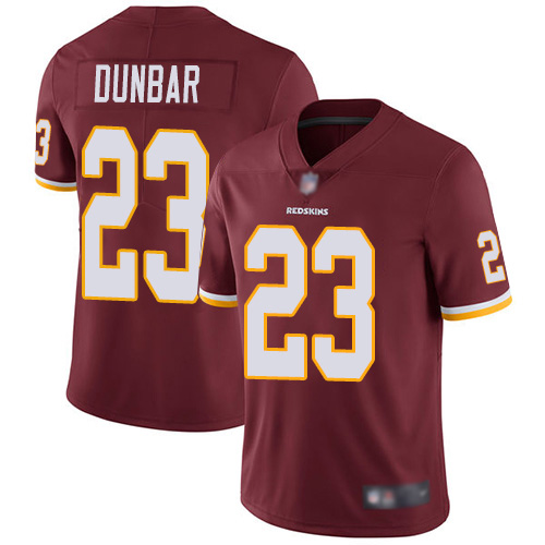 Personalized Redskins #23 Quinton Dunbar Burgundy Red Team Color Men’s Stitched Football Untouchable Limited Jersey