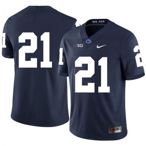 Personalized Men Penn State Nittany Lions #21 Noah Cain Navy Football Jersey
