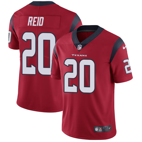 Personalized Texans 20 Justin Reid Red Untouchable Limited Jersey