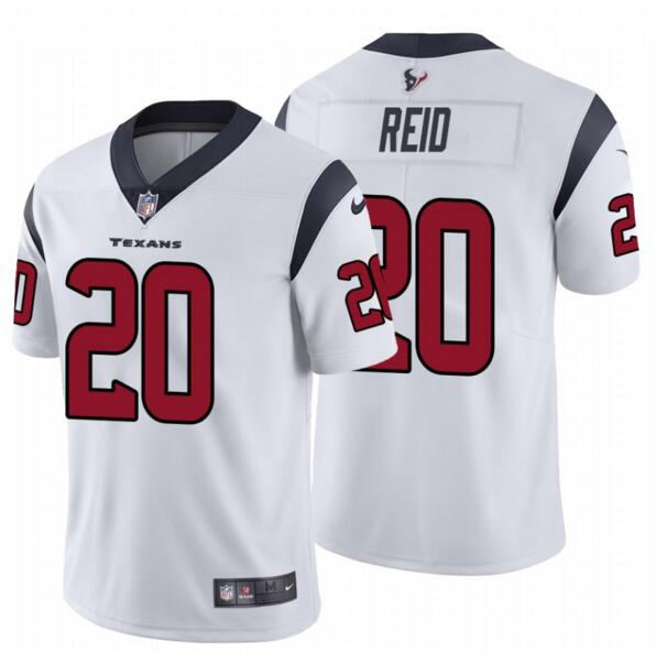 Personalized Texans 20 Justin Reid White Untouchable Limited Jersey
