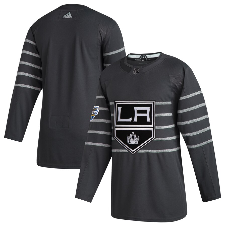 Personalized Kings Blank Gray 2020 NHL All-Star Game Jersey