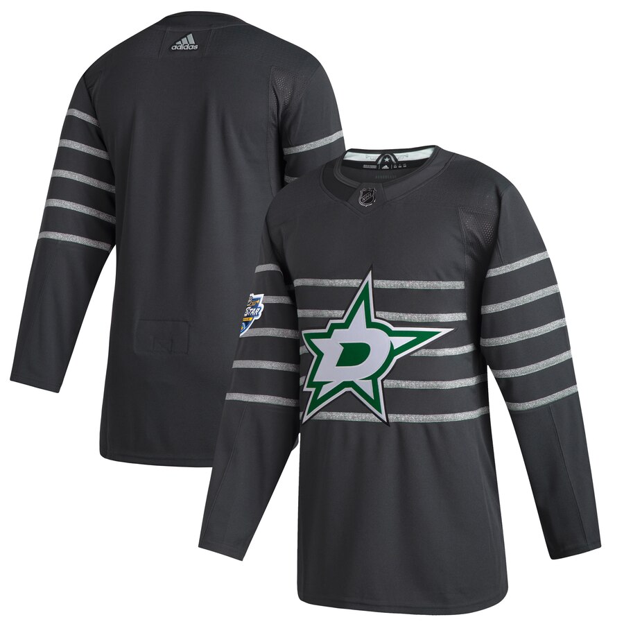 Personalized Stars Blank Gray 2020 NHL All-Star Game Jersey