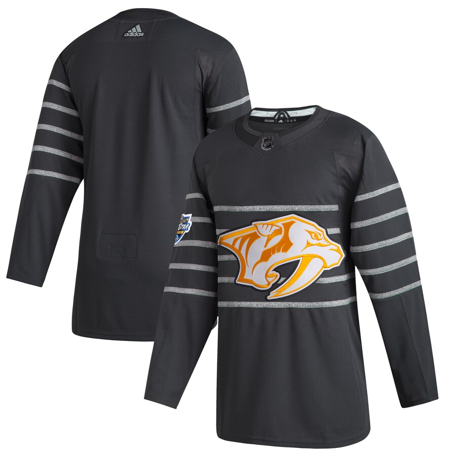 Personalized Predators Blank Gray 2020 NHL All-Star Game Jersey