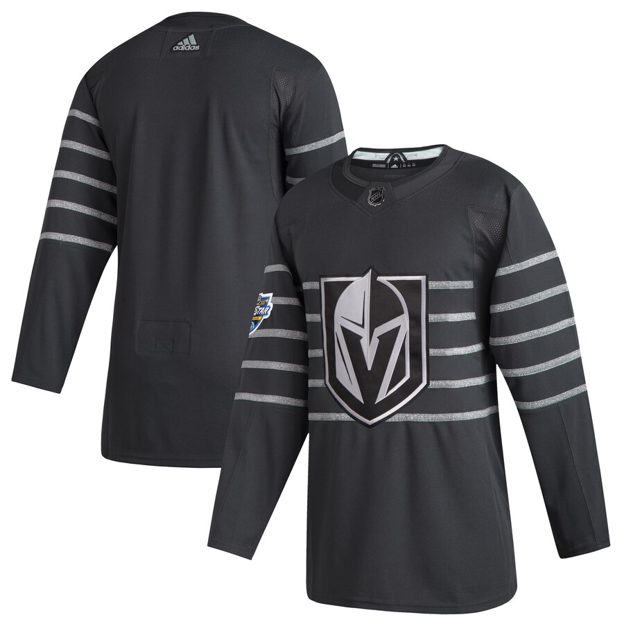 Personalized Vegas Golden Knights Blank Gray 2020 NHL All-Star Game Jersey
