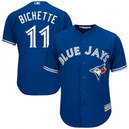 Personalized Blue Jays 11 Bo Bichette Blue Cool Base Jersey