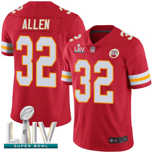 Personalized Chiefs #32 Marcus Allen Red Team Color Super Bowl LIV Bound Men’s Stitched Football Untouchable Limited Jersey