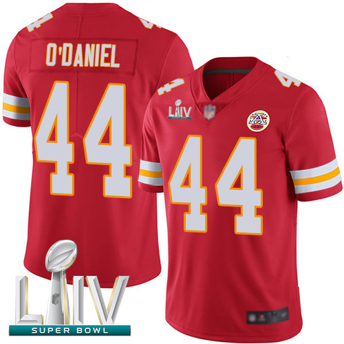 Personalized Chiefs #44 Dorian O’Daniel Red Team Color Super Bowl LIV Bound Men’s Stitched Football Untouchable Limited Jersey