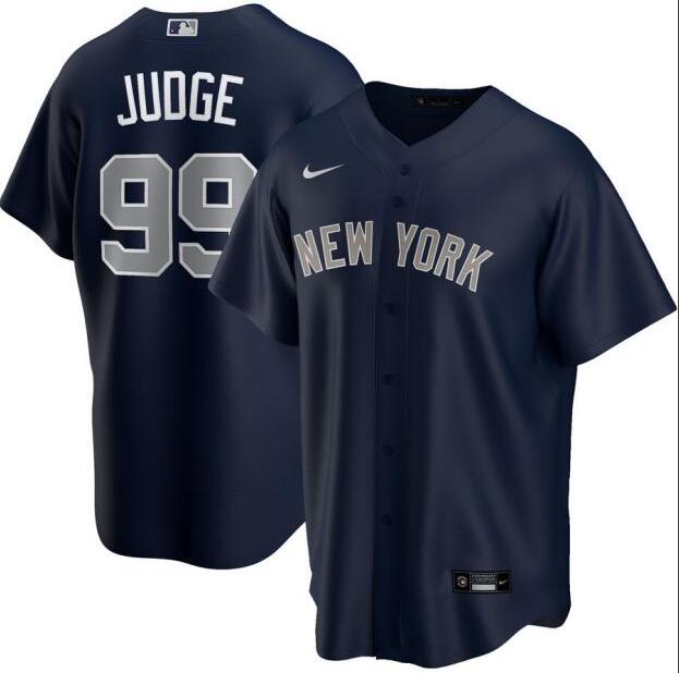 Personalized Yankees 99 Aaron Judge Navy 2020 Cool Base Jersey