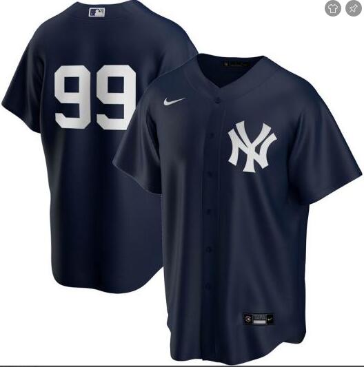 Personalized Yankees 99 Aaron Judge Navy 2020 Cool Base Jersey