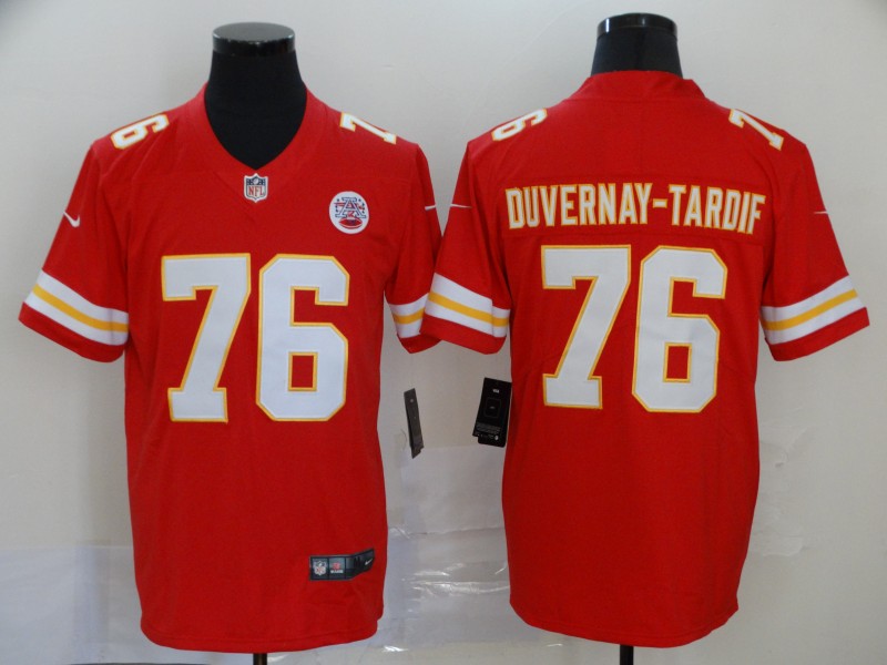 Personalized Chiefs 76 Laurent Duvernay Tardif Red Untouchable Limited Jersey