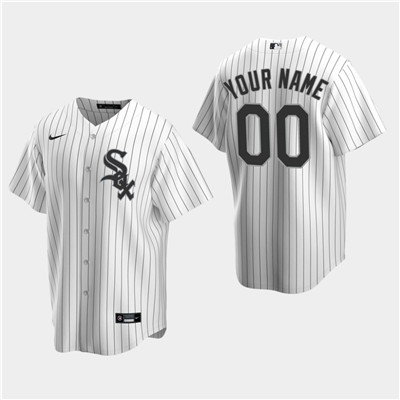 Personalized Men’s Chicago White Sox White Home Jersey