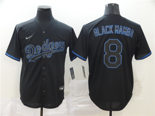 Personalized Dodgers 8 Manny Machado Black Shadow 2020 Cool Base Jersey